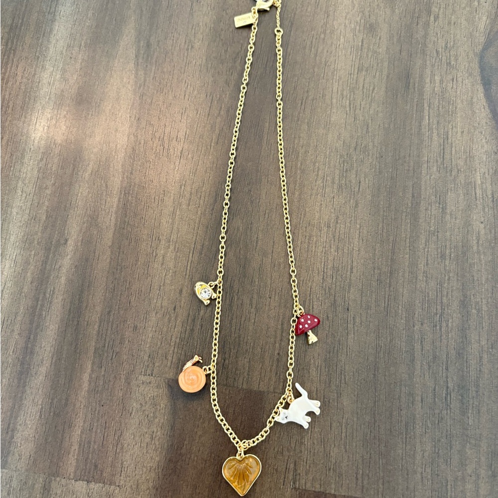 Coach Multiple Creature Charm Necklace NWT